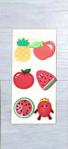 Pack Of 6 Decorative Cute Fridge Magnets, Refrigerator Decor Magnets, Kitchen Decor Cartoon Magnets Pack Of 6 Decorative Cute Fridge Magnets, Refrigerator Decor Magnets, Kitchen Decor Cartoon Magnets